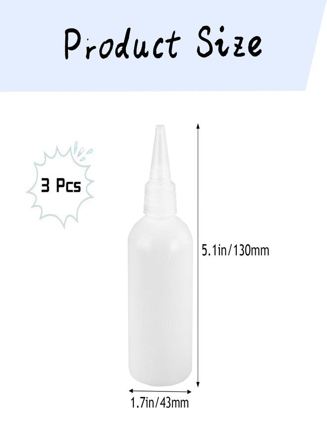 TTFdacai 3 Pcs Crested Gecko Food and Water Feeding Bottle Crested Gecko Feeding Ledge for Chameleon Lizard Turtles Crabs and Other Small Pet Enclosures - 3.4 Oz - Image 2